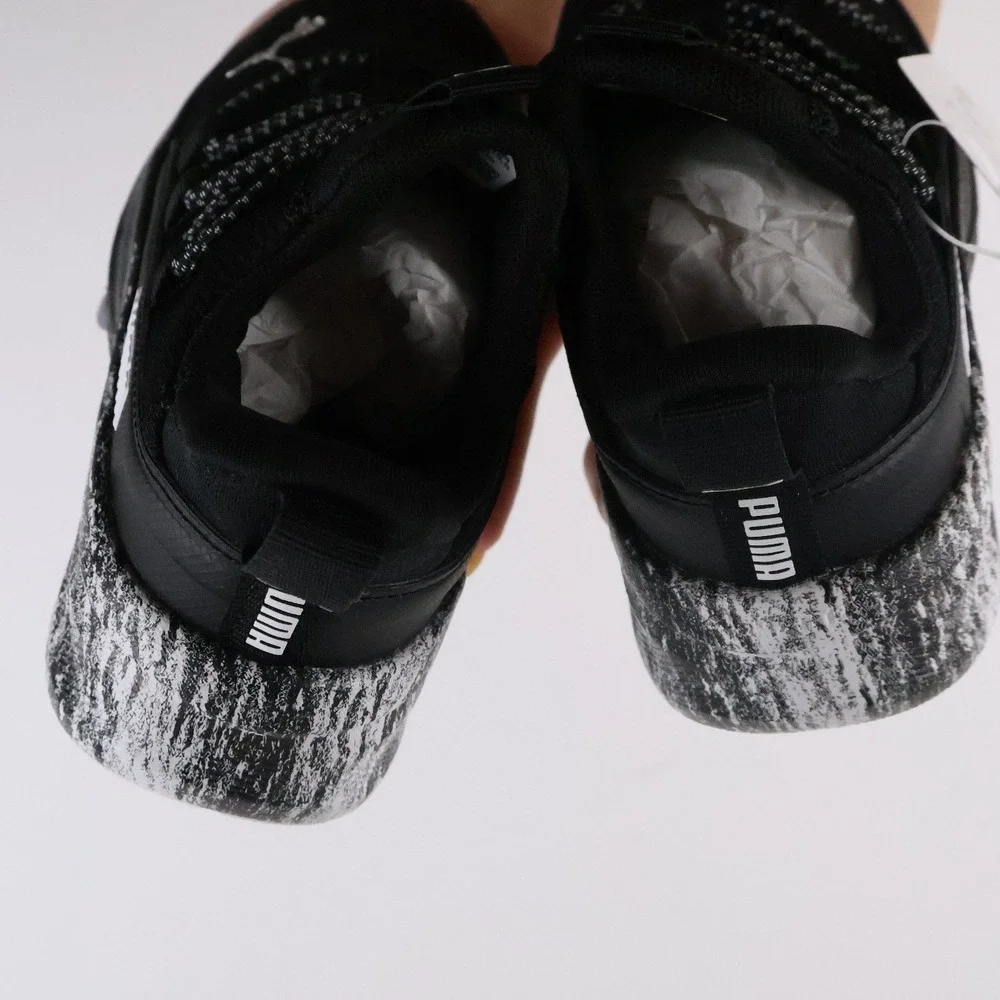Puma Sneaker One4All 2.0 Blizzrizz INF Black White Marbled 9C NWT